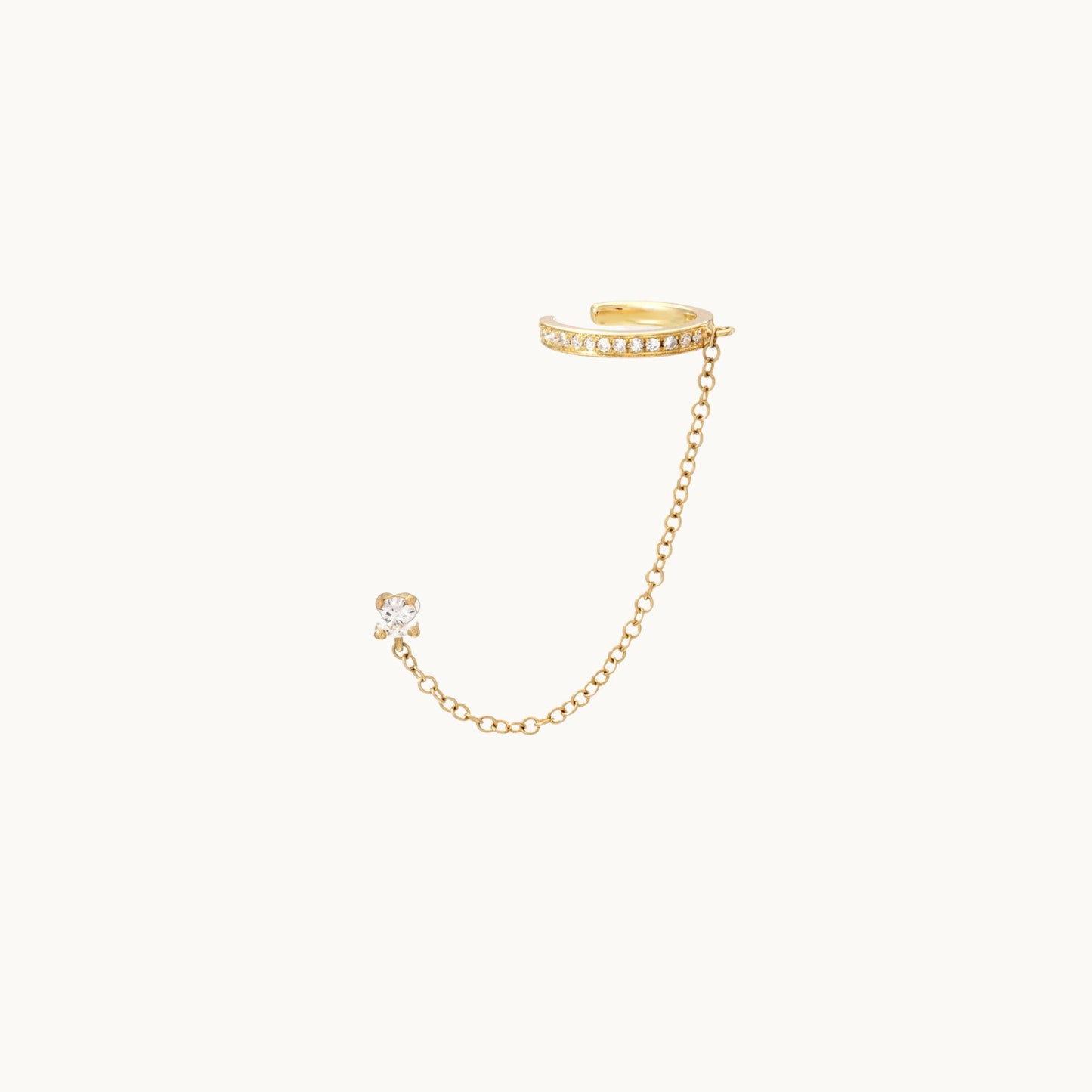 Diamond Stud and Cuff