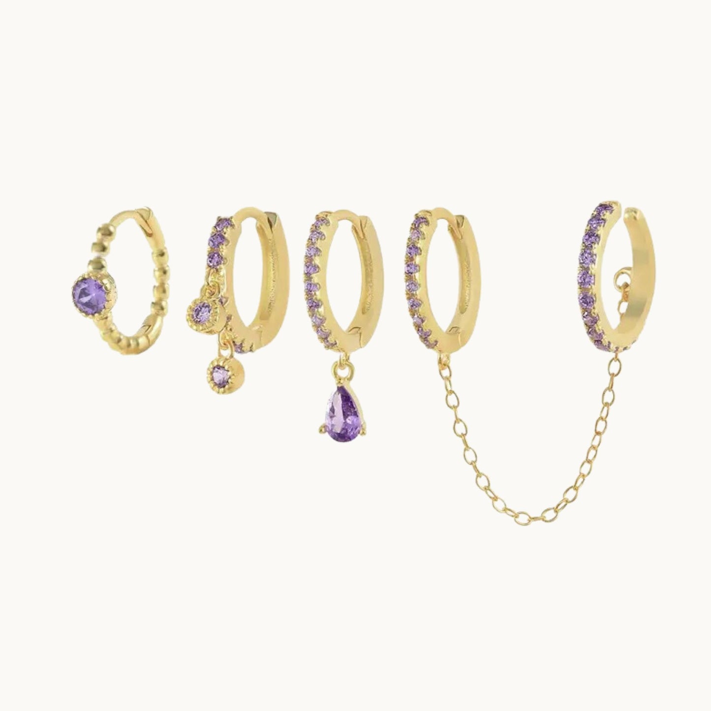 The Purple Huggie Stacker Bundle