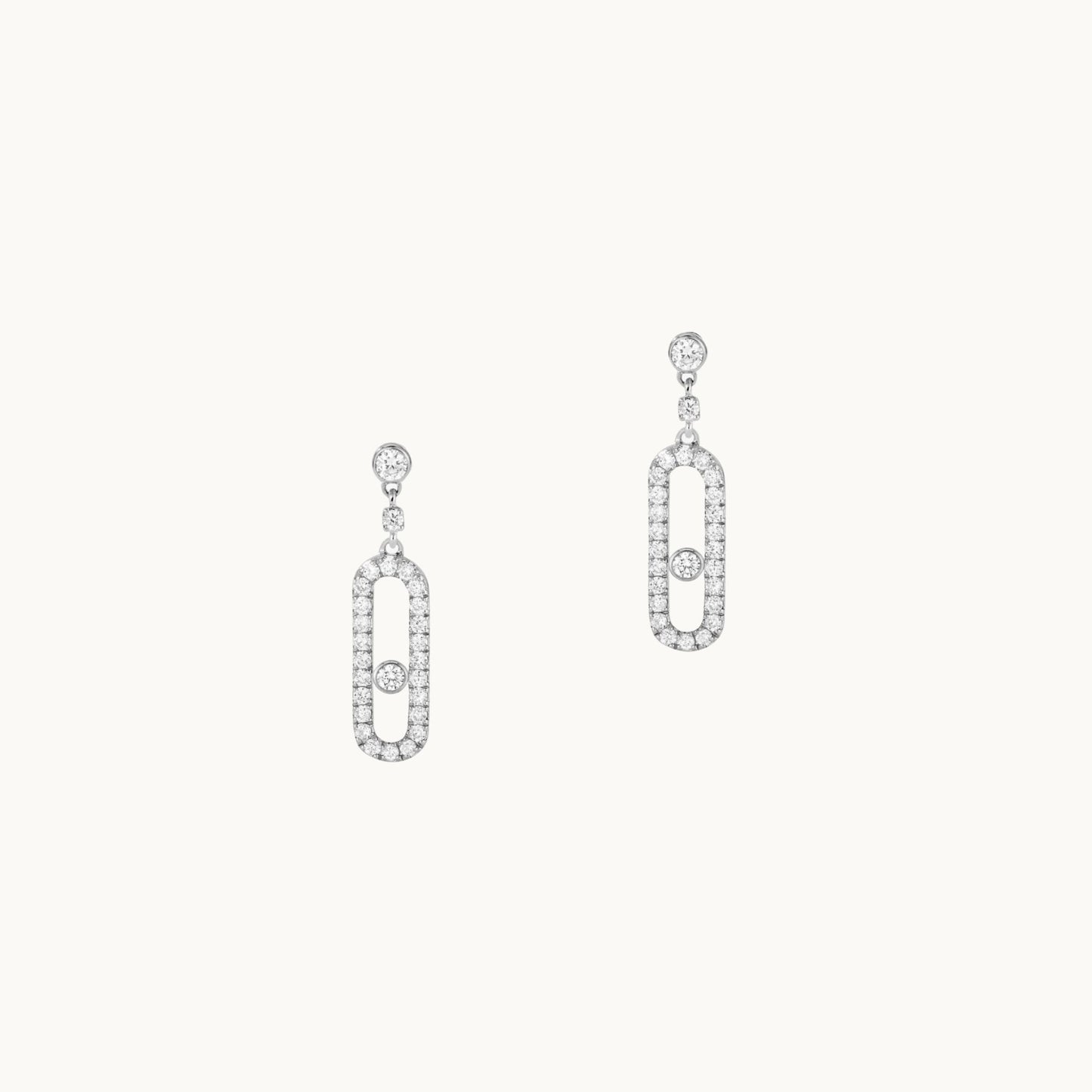 Paper Clip Earrings