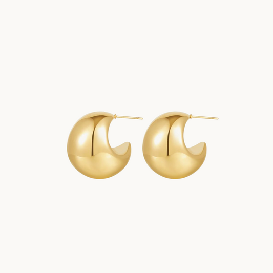 Tear Drop Hoops