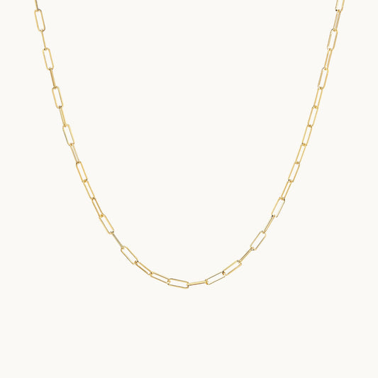 Classic Flat Chain Necklace