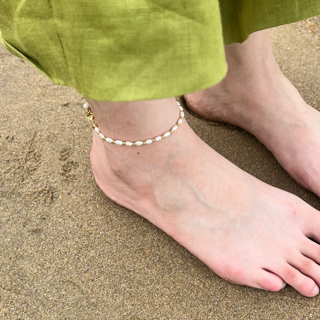 New Freshwater Pearl Anklet
